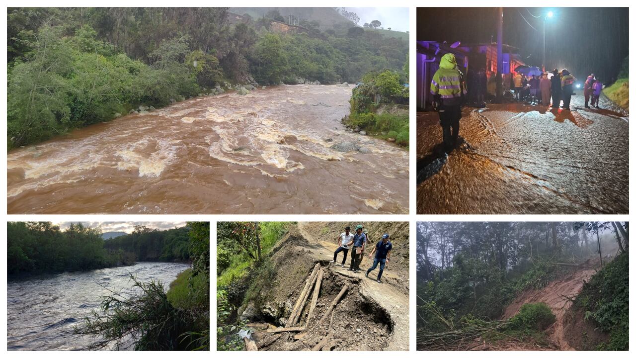 Alerta por crecientes en Cundinamarca. Mayo de 2025.