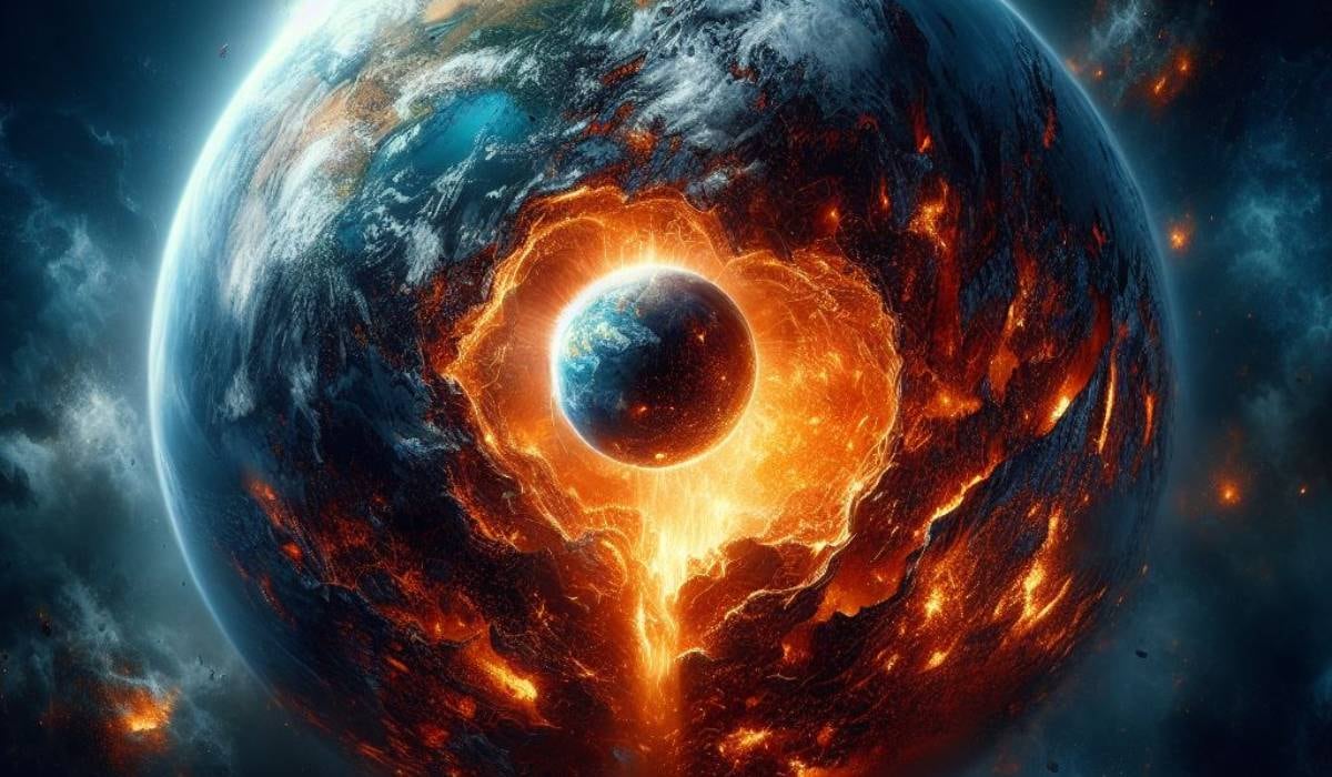 Teoría plantea que el planeta Tierra esconde un mundo extraterrestre en su interior.