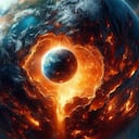 Teoría plantea que el planeta Tierra esconde un mundo extraterrestre en su interior.