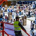 Votaciones en Cali voto urnas gente votando