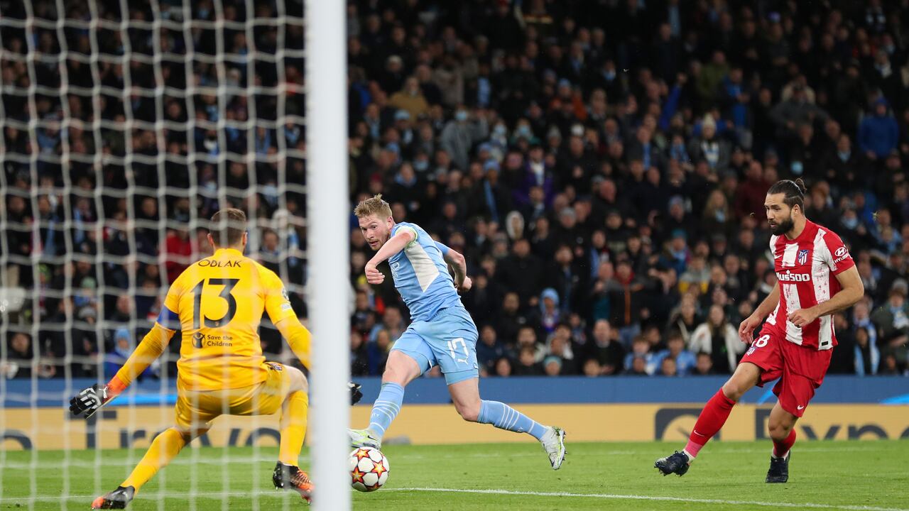 El belga De Bruyne fue la figura del juego al anotar el único tanto.