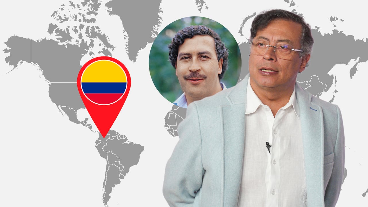 ya en el mundo no conocen a Colombia por Pablo Escobar.. el mundo conoce a Colombia por Petro