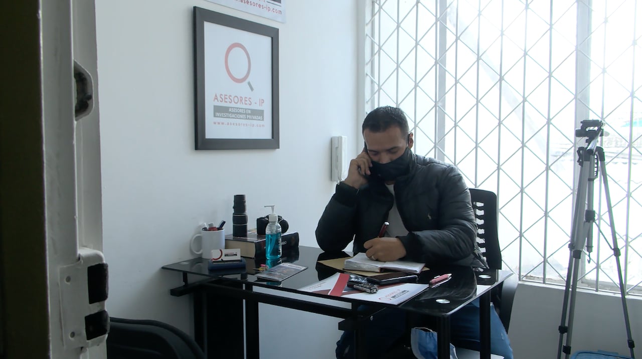 Jeisson Villamil es un detective "Caza infieles".