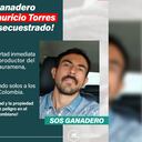 Óscar Mauricio Torres, ganadero secuestrado.