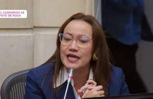 Carolina Corcho, senadora del Pacto Histórico, anunció que la bancada a la que pertenecen no apoyará el proyecto de presupuesto 2027.