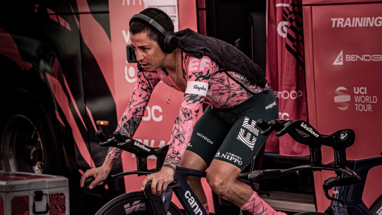 El pedalista bogotano estaba en la posición 55 de la general.