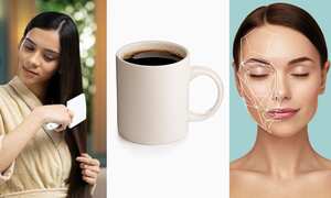 El café y sus beneficios para el cabello y la piel.