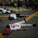 Paro Nacional marchas pacíficas, performance, arte