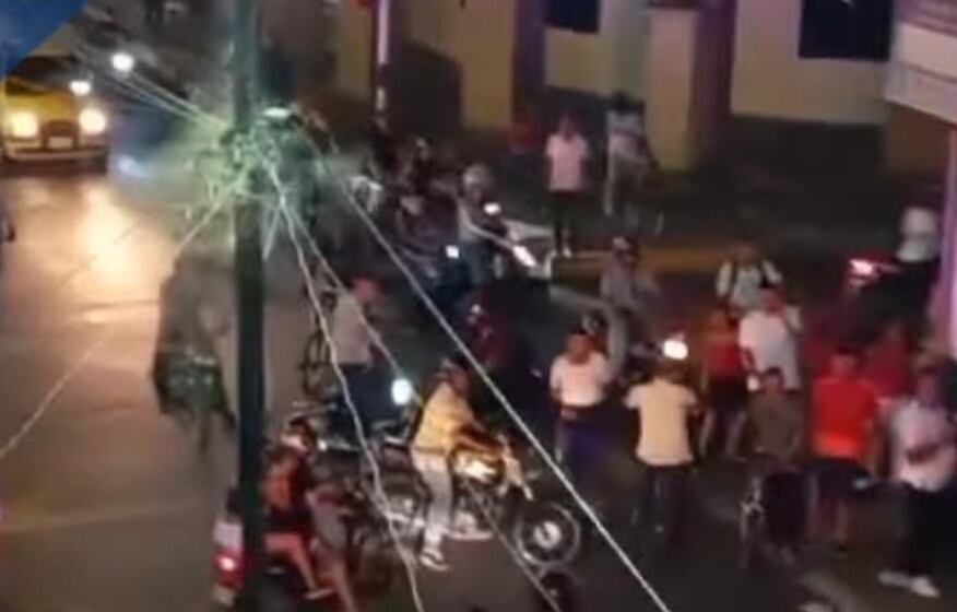 La comunidad se mostró afectada ante el hecho.