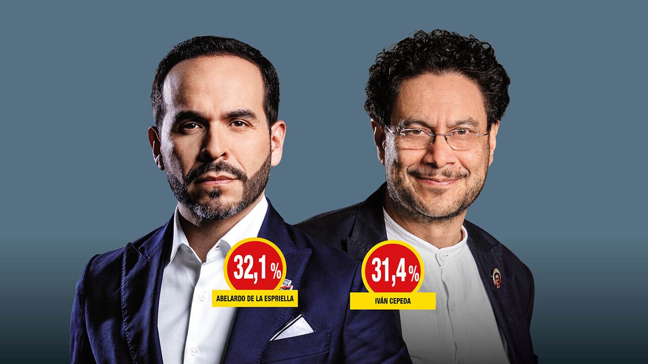 Abelardo de la Espriella e Iván Cepeda puntean en la encuesta. 