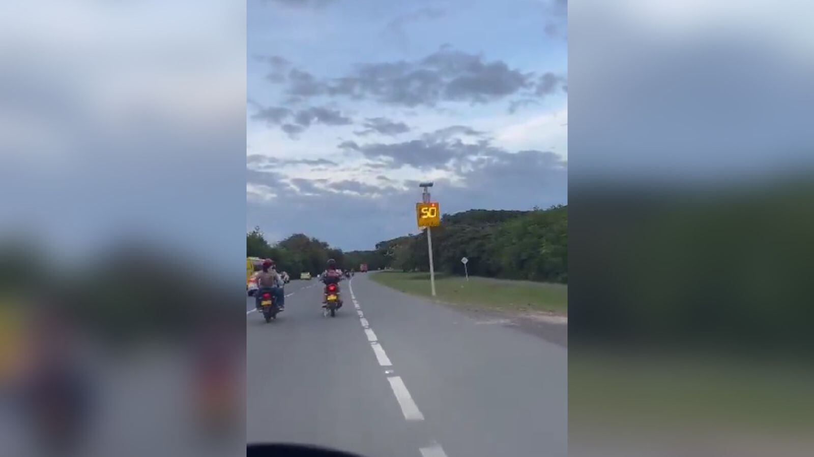 Radar instalado en la recta Cali - Palmira.