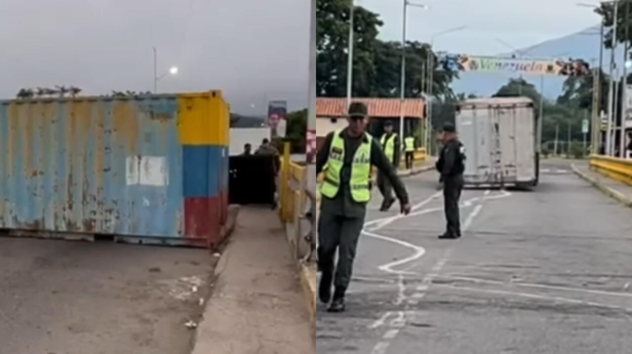 El panorama en la frontera entre Colombia y Venezuela se mantiene tenso y desolado