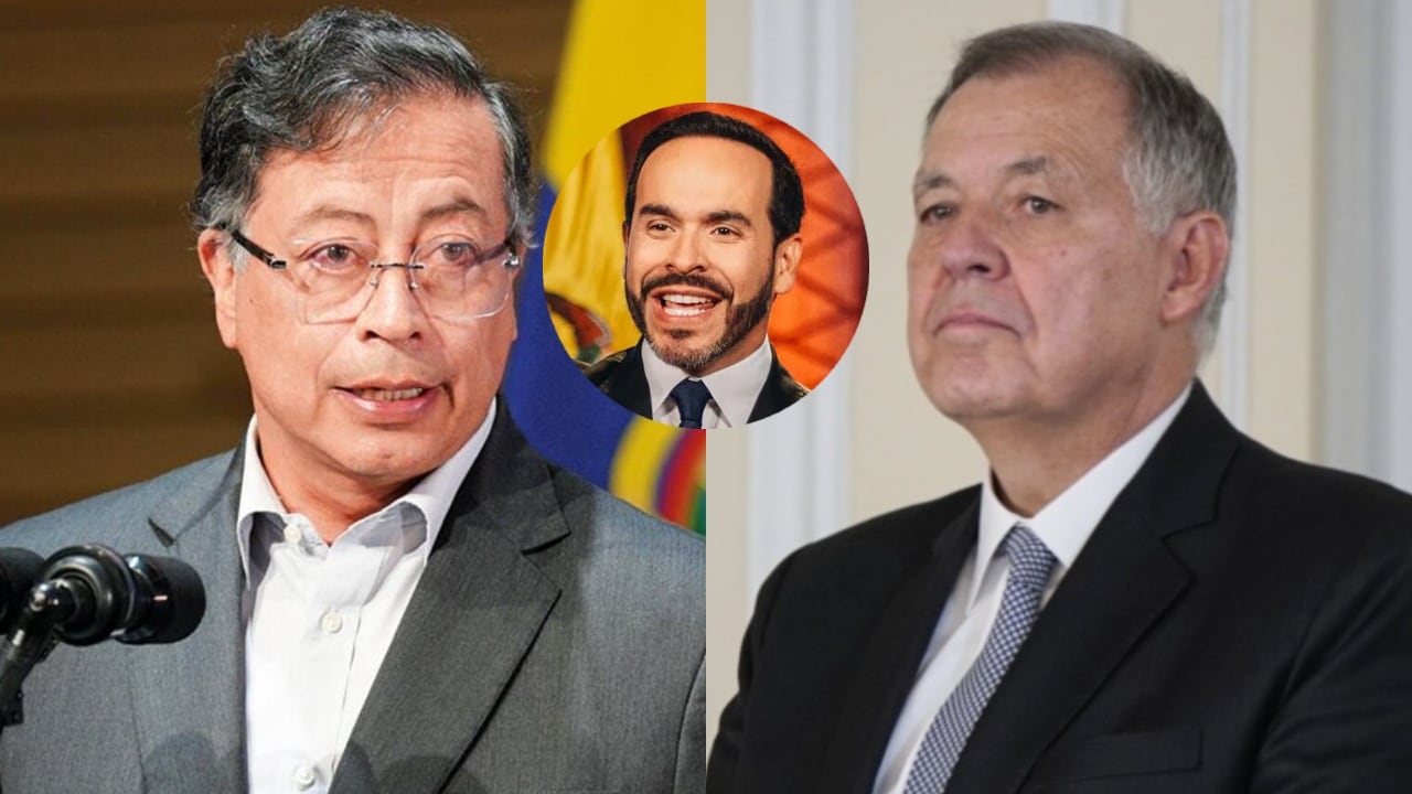 Gustavo Petro, Alejandro Ordóñez y Abelardo De La Espriella.
