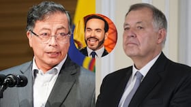 Gustavo Petro, Alejandro Ordóñez y Abelardo De La Espriella.