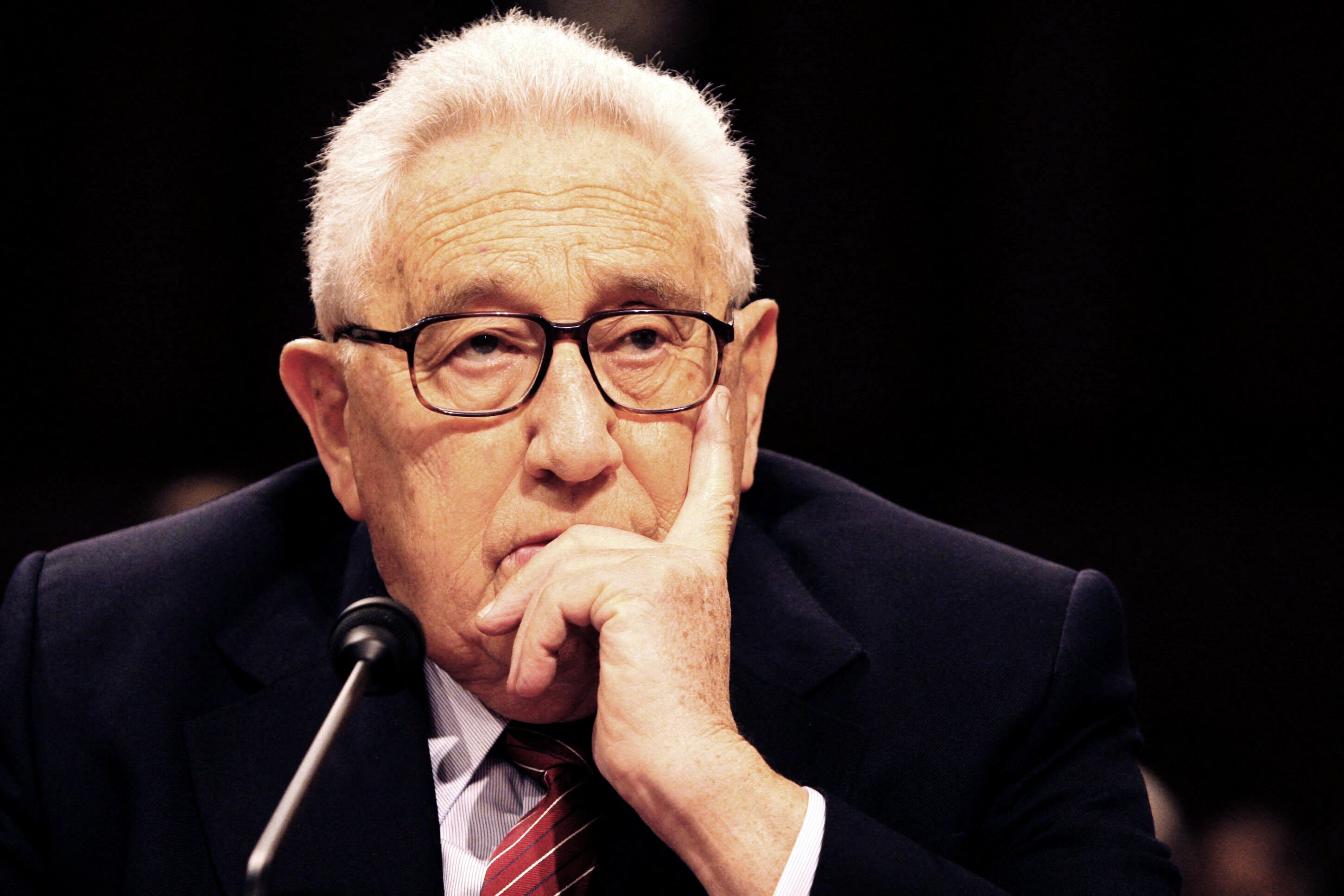 Henry Kissinger, exsecretario de Estado de Estados Unidos.