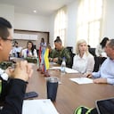 La gobernadora Dilian Francisca Toro y el alcalde de Tuluá, Gustavo Vélez encabezaron el consejo de seguridad extraordinario. Habrá mayor pie de fuerza militar en los sitios más complicados.