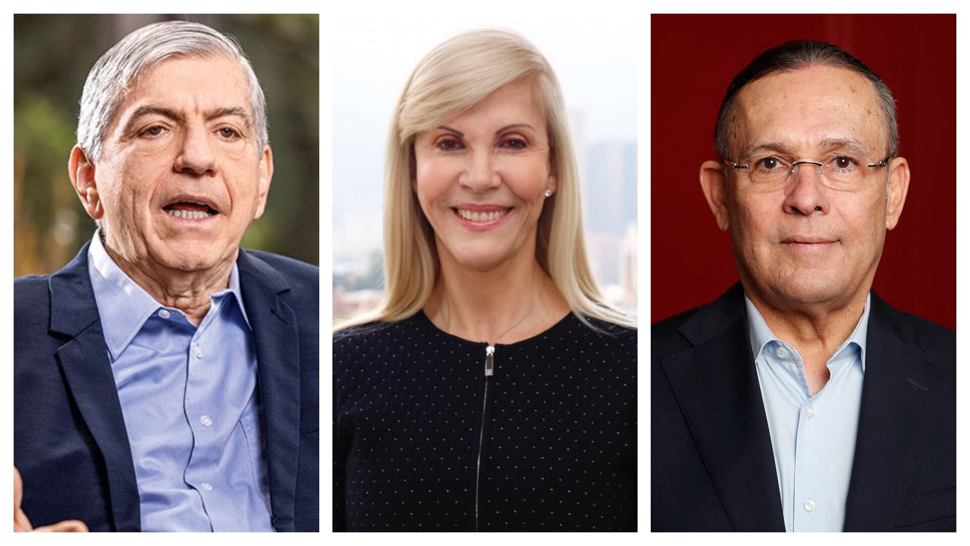 César Gaviria, Dilian Francisca Toro y Efraín Cepeda