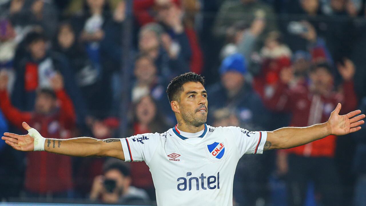 El delantero uruguayo marcó su primer gol con Nacional.