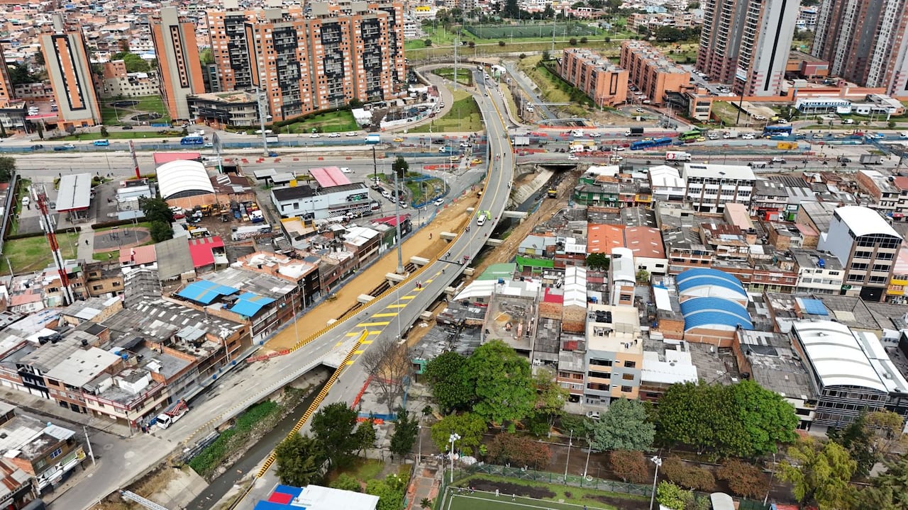 Puente de la calle tercera con Avenida 68