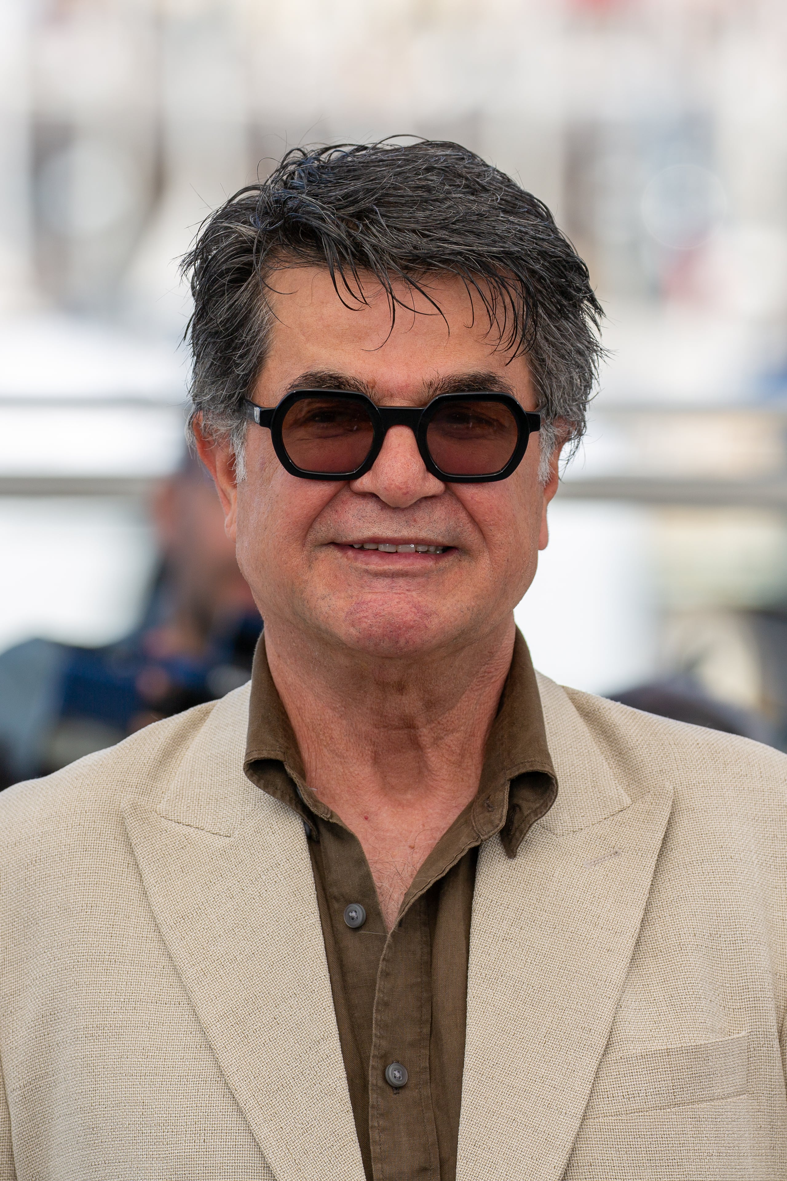 Jafar Panahi en el Festival de Cine de Cannes 2025.