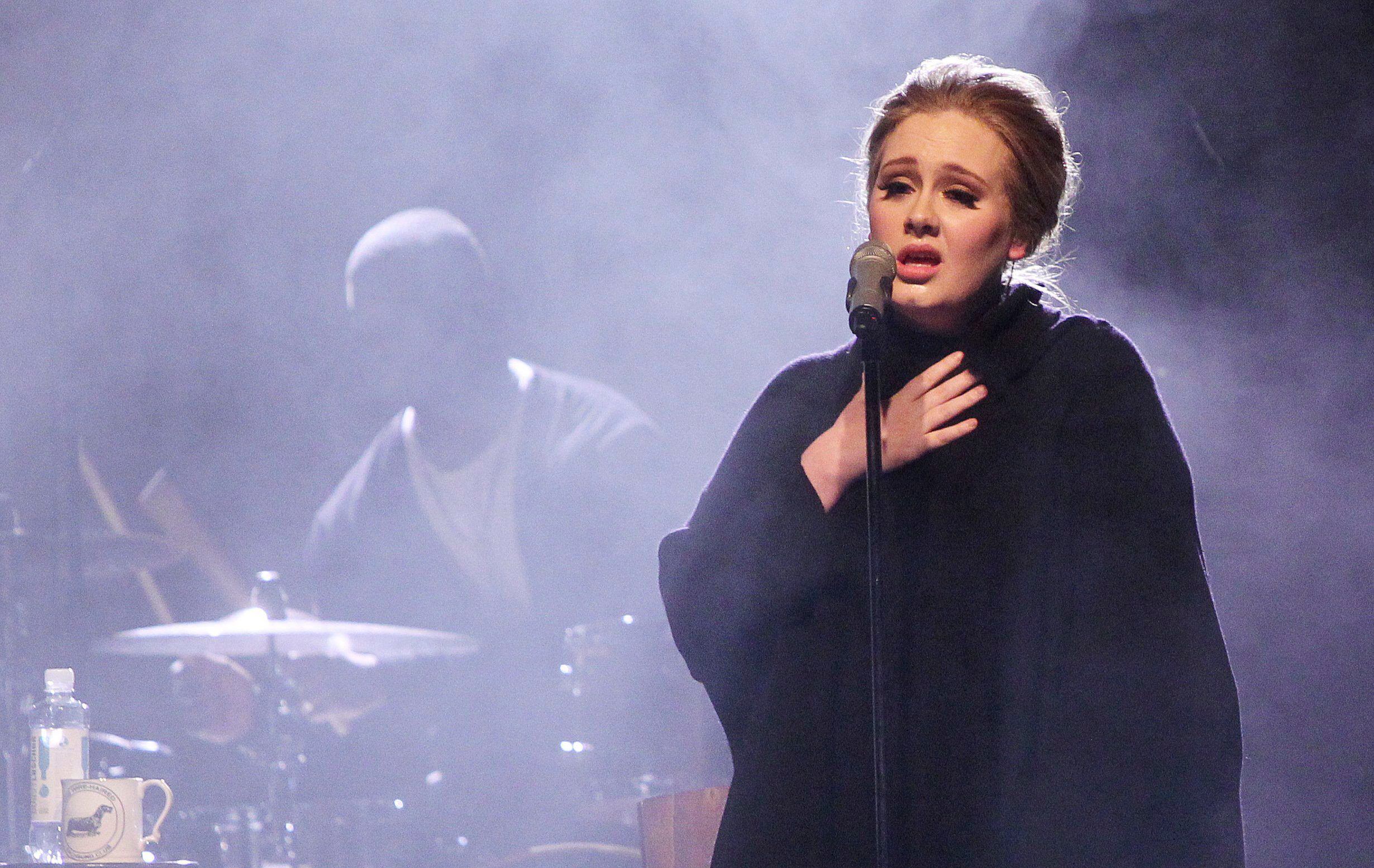 La cantante británica Adele.