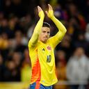 James Rodríguez salió ovacionado del partido en Madrid