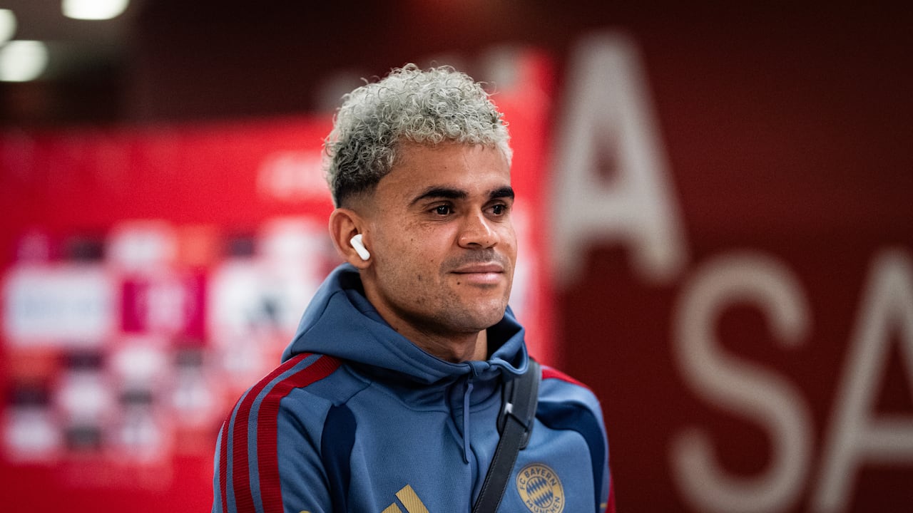 Luis Díaz, atacante titular del Bayern Múnich.