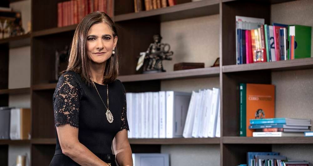 Ángela María Orozco, ministra de Transporte.