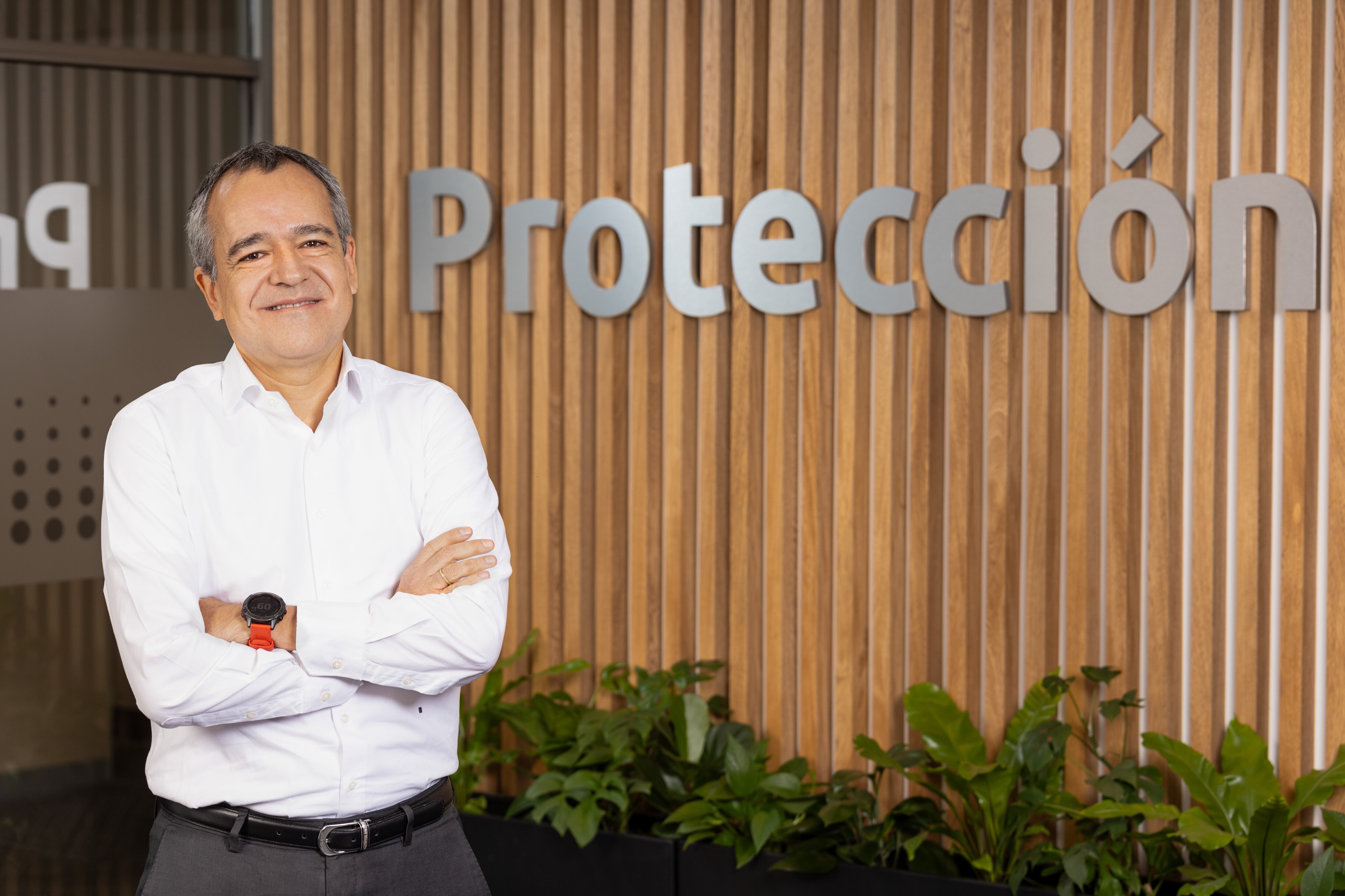 Juan David Correa, presidente de Protección, resaltó la relevancia del ahorro individual para complementar la pensión.