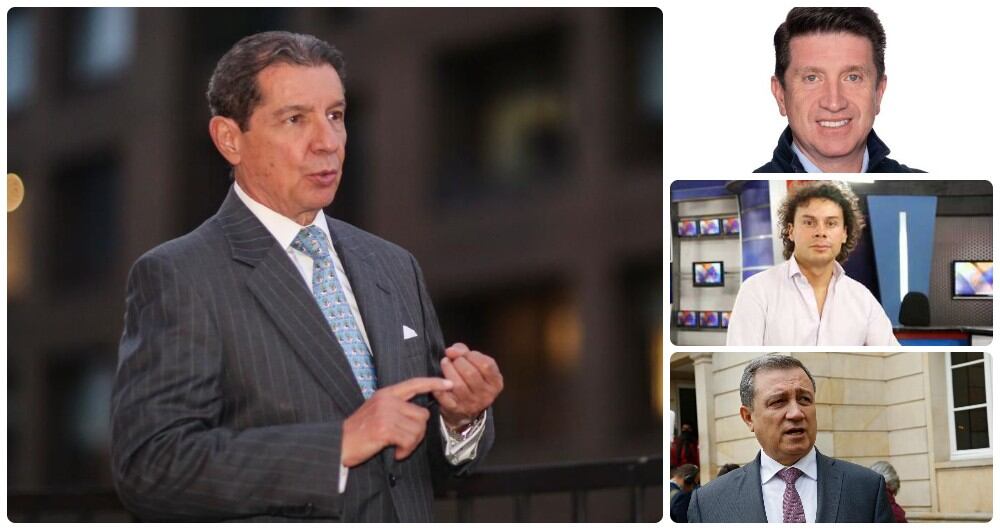 José Félix Lafaurie, Diego Molano, Hassan Nassar y Ernesto Macías.