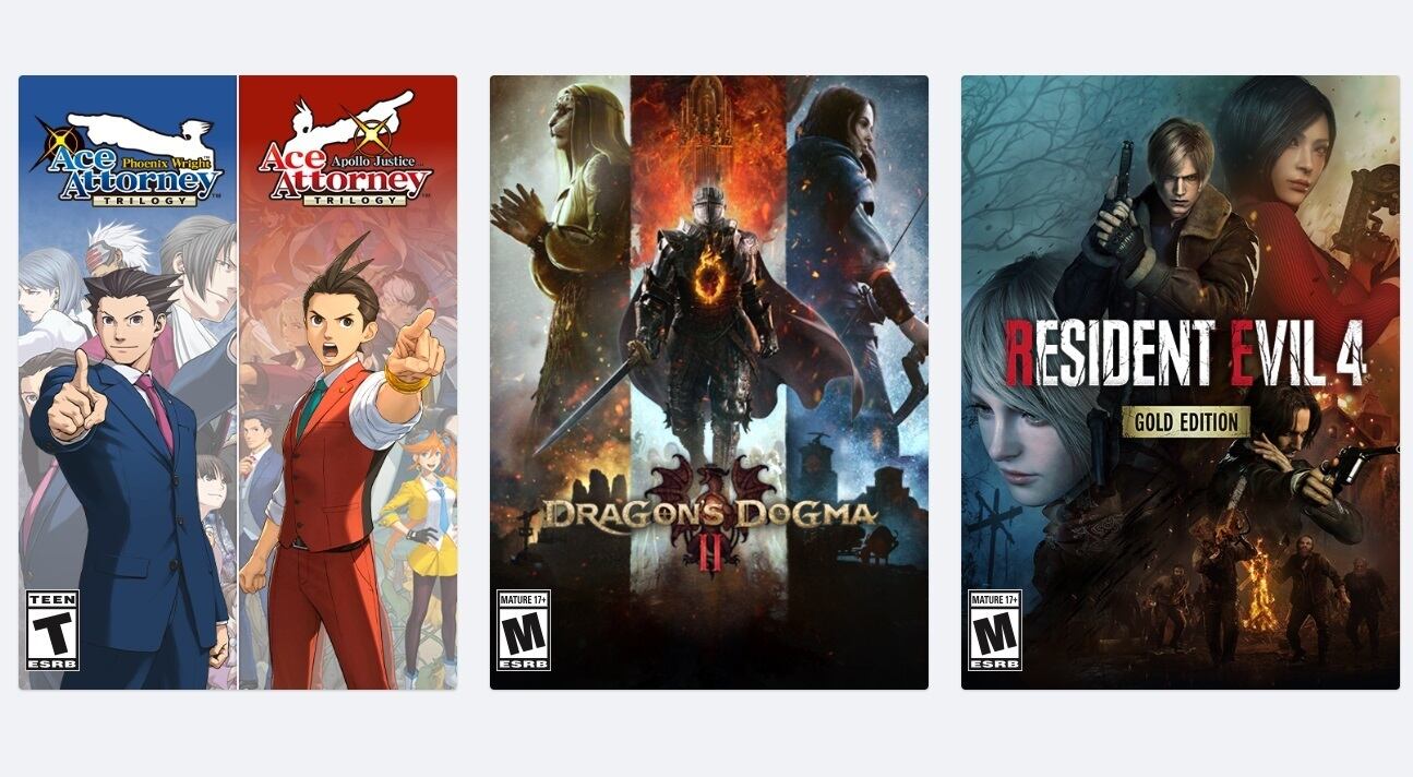 Capcom no planea eliminar los juegos en formato físico