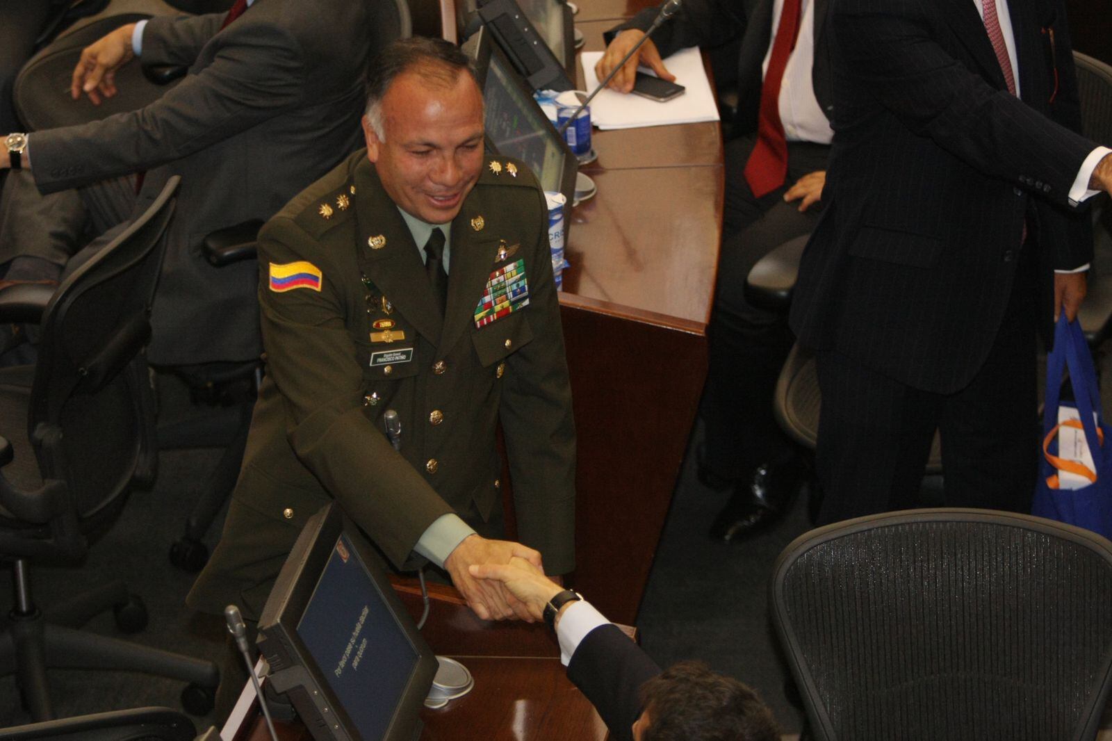 Excomandante de la Policía de Bogotá, general (r) Francisco Patiño.