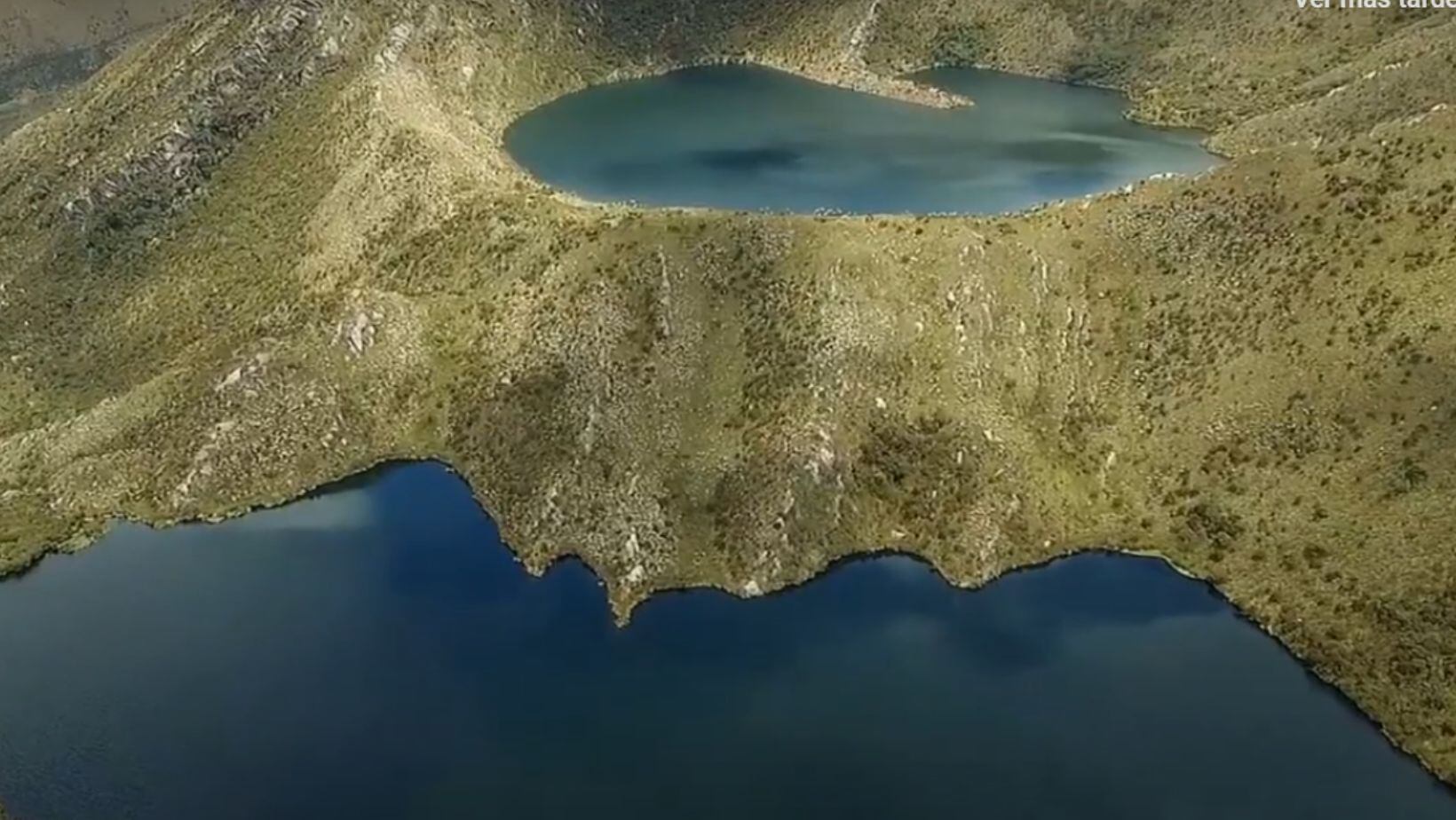 Laguna de Siecha, muy cerca a Bogotá