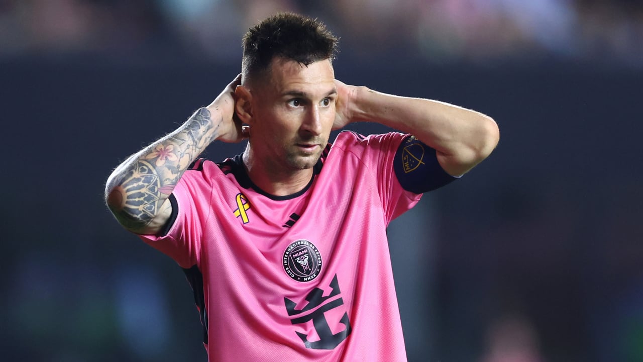 Lionel Messi en su regreso al Inter Miami