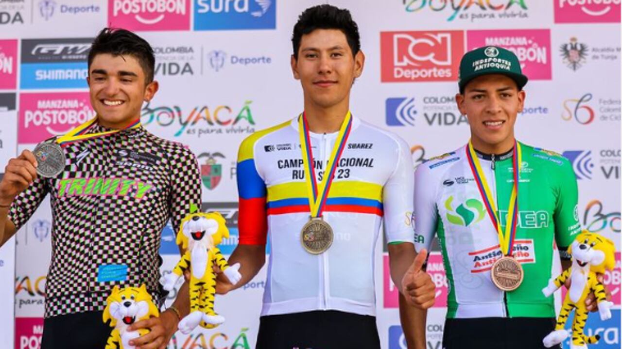 Brandon Rojas No pudo contener las lágrimas: campeón nacional de ciclismo estalló en ...