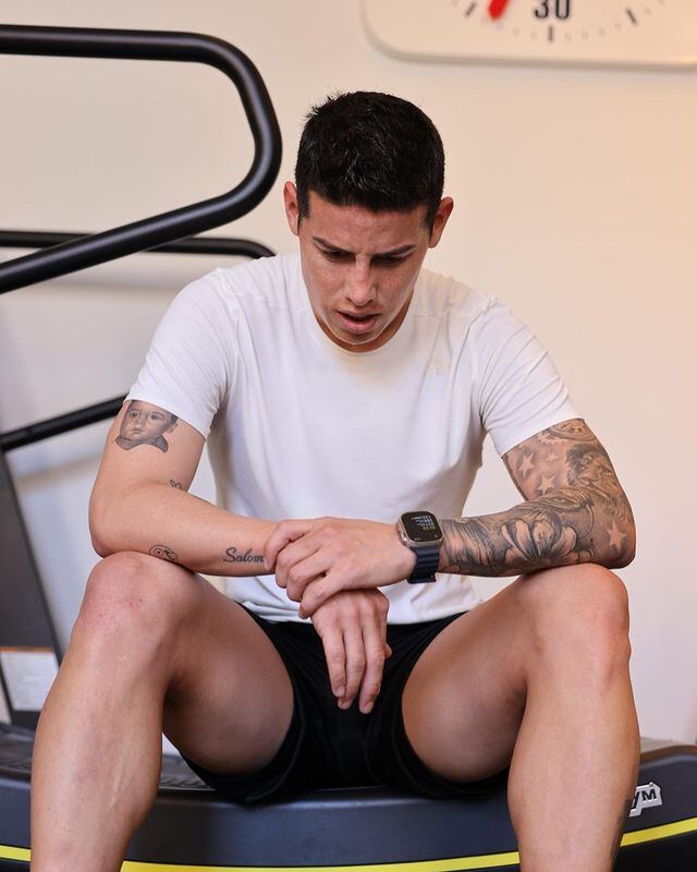 Foto: Instagram @jamesrodriguez10.