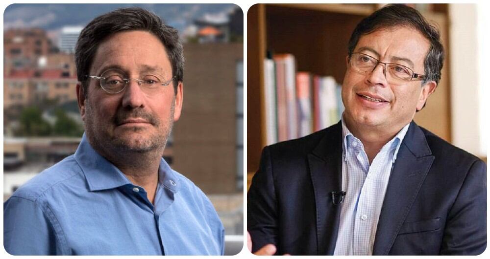 Francisco Santos y Gustavo Petro