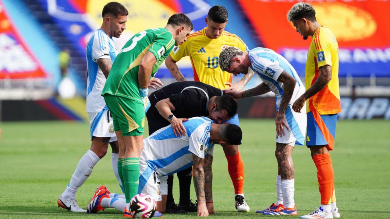 Información sobre autor del gol en el Colombia vs Argentina.