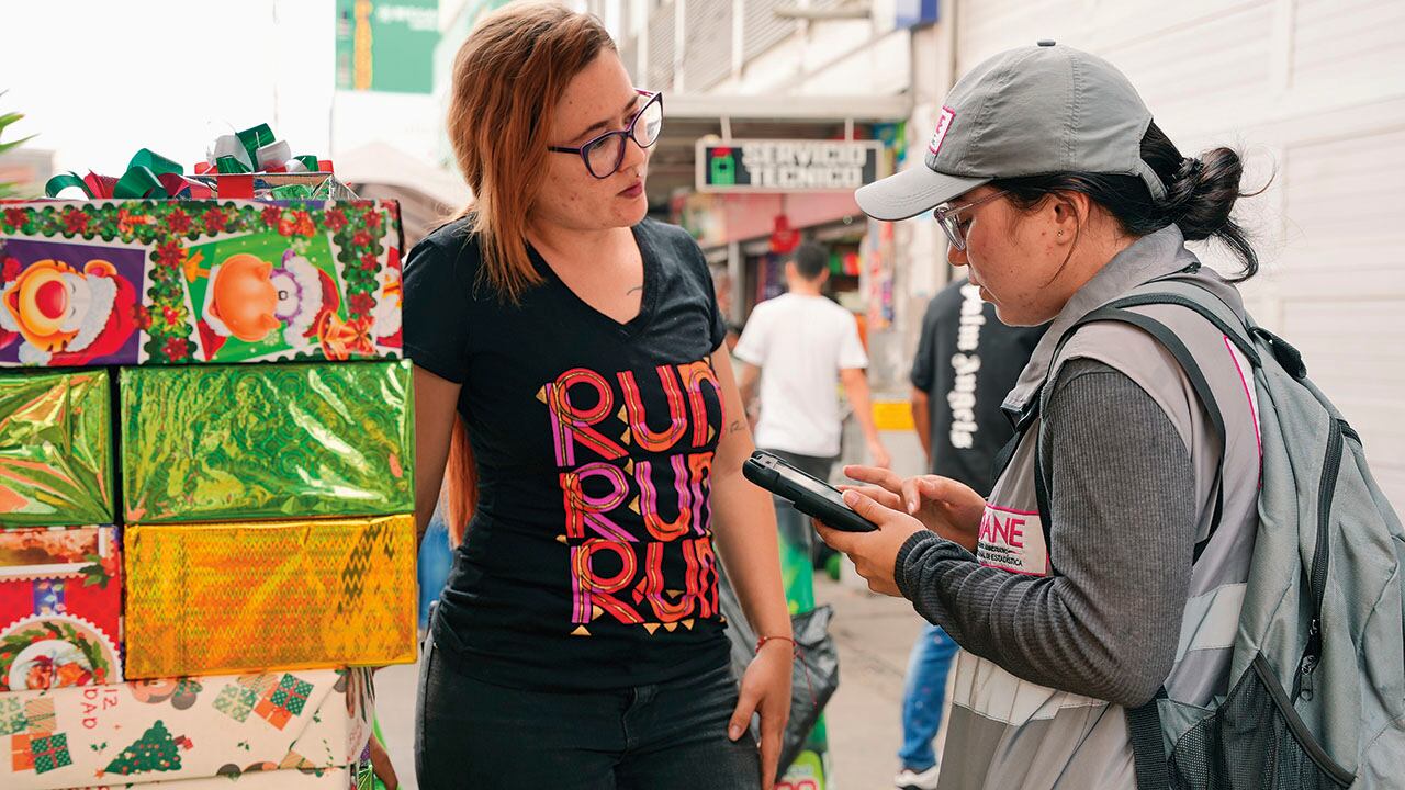 Más de 8000 censistas recorrieron el país para incluir a los vendedores ambulantes, tanto los de puesto fijo como quienes se mueven constantemente.