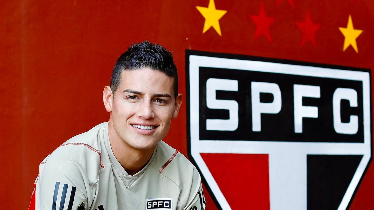 James Rodríguez en Sao Pablo