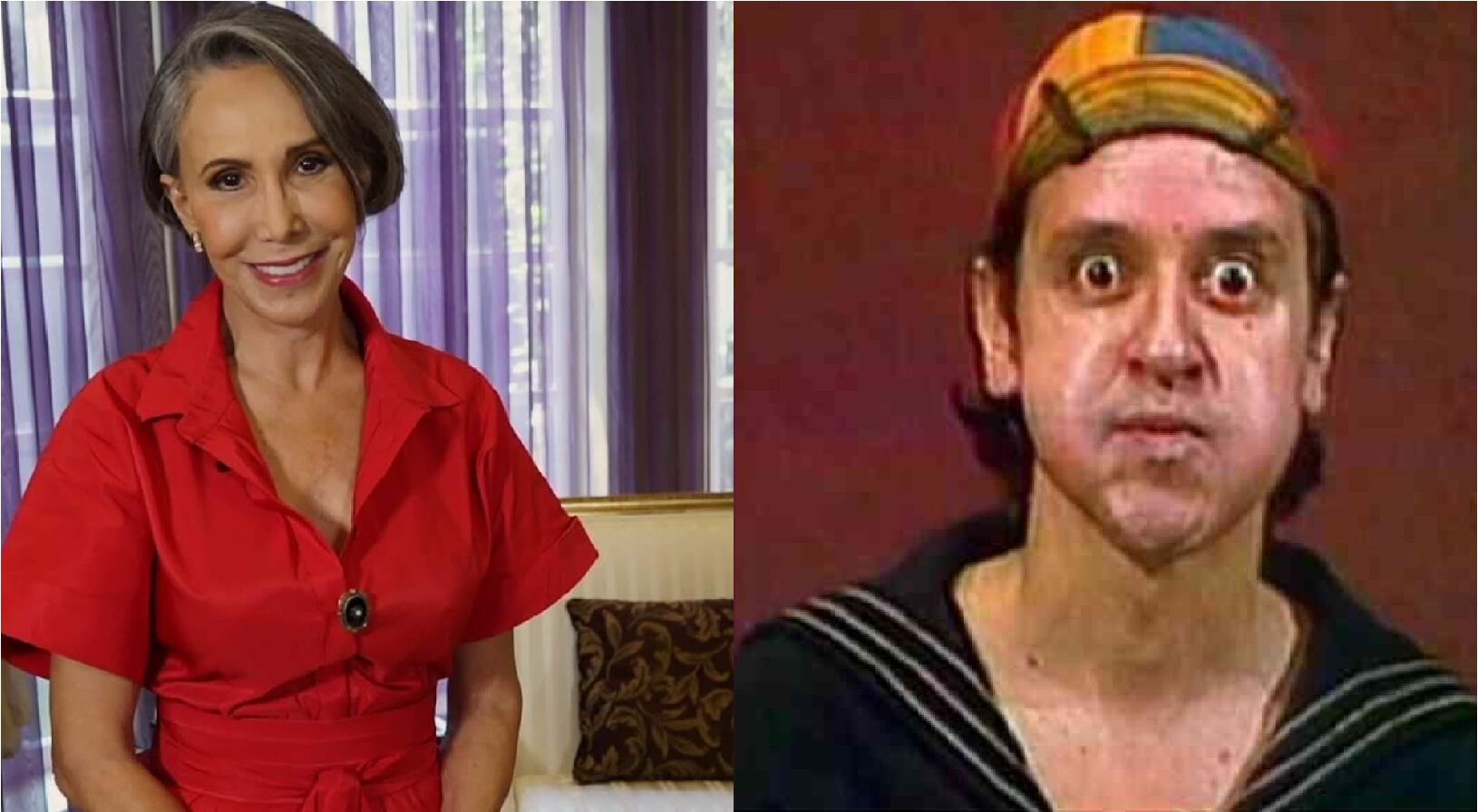 Florinda Meza y Carlos Villagrán