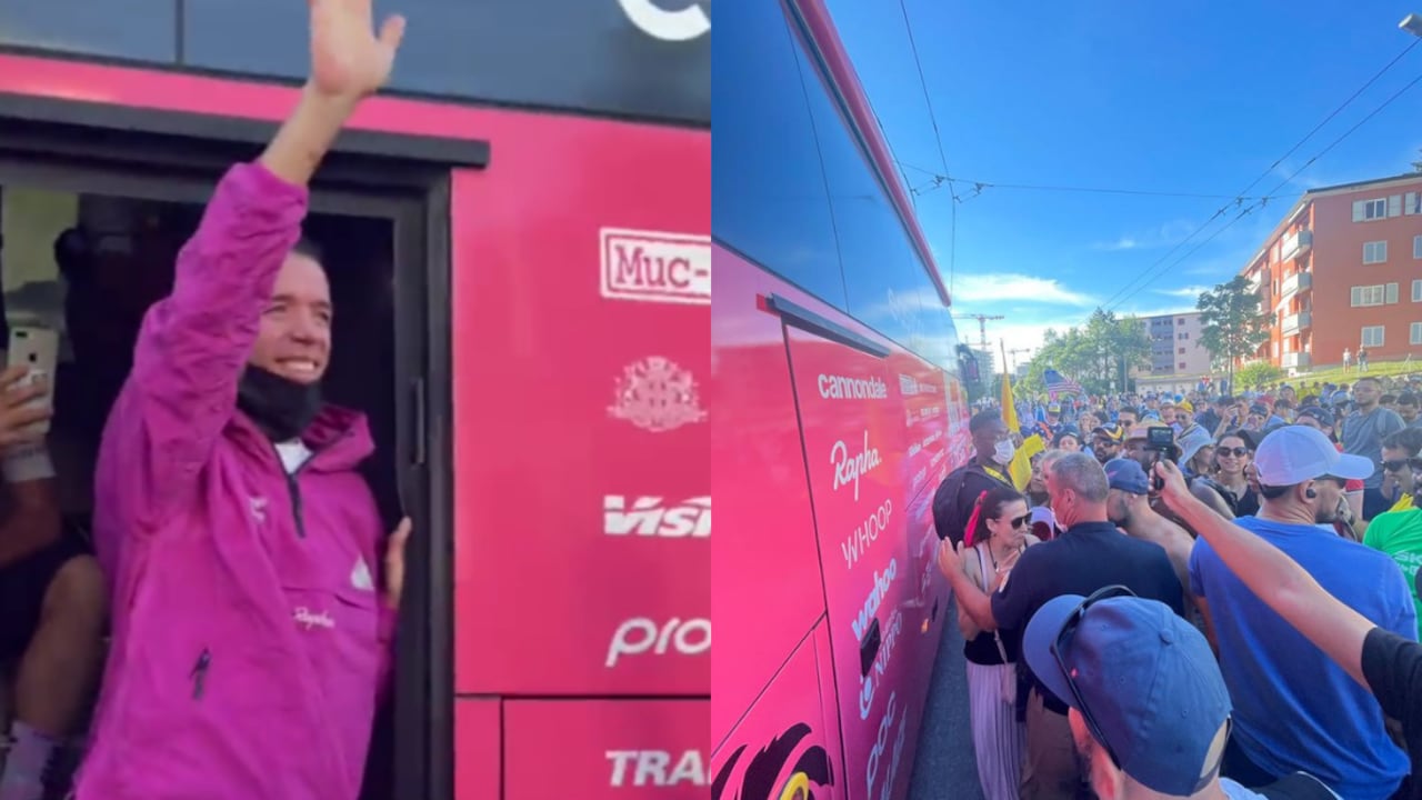 El ciclista colombiano fue la gran sensación en la etapa 8 a pesar de haber perdido tiempo.