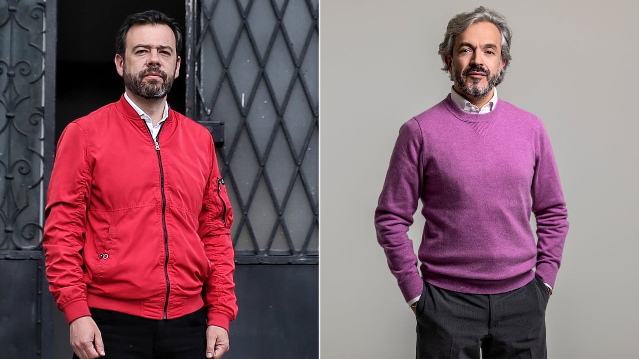 Carlos Fernando Galán y Juan Daniel Oviedo