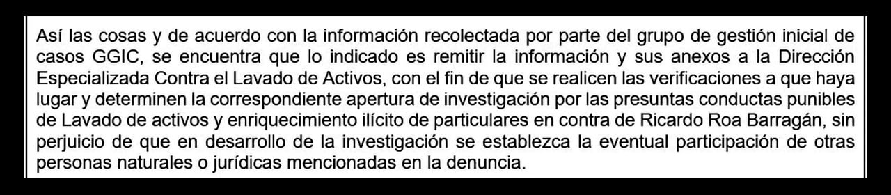 Ricardo Roa, acorralado.