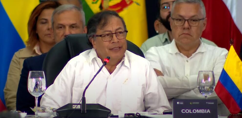 Gustavo Petro, presidente de Colombia, en Conferencia Latinoamericana y del Caribe sobre Drogas