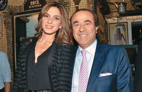 Adriana Tarud y Christian Toro.