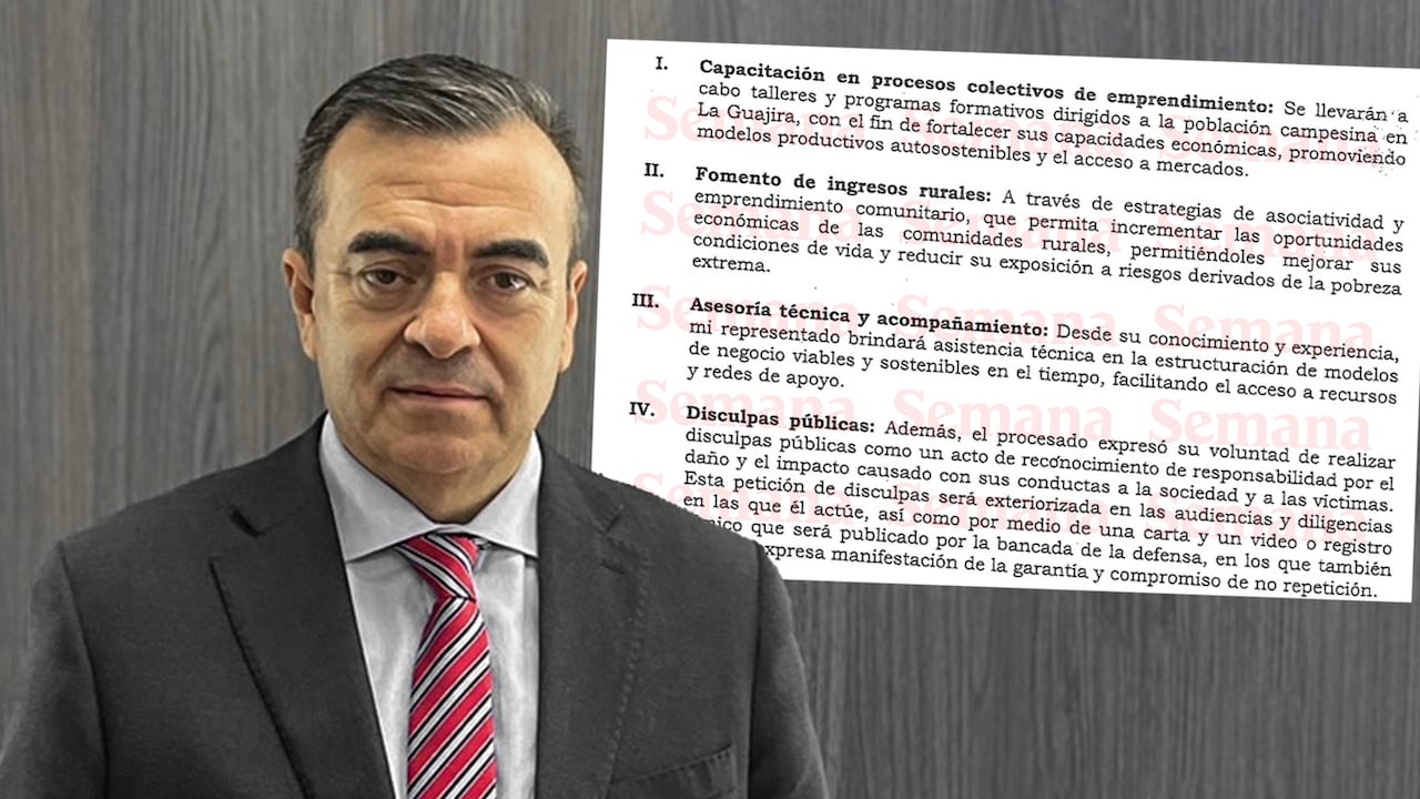 Además de los 724 millones de pesos en efectivo, Olmedo López, protagonista y testigo del saqueo a la UNGRD, propone reparar con talleres y capacitaciones, lo que ha generado polémica.