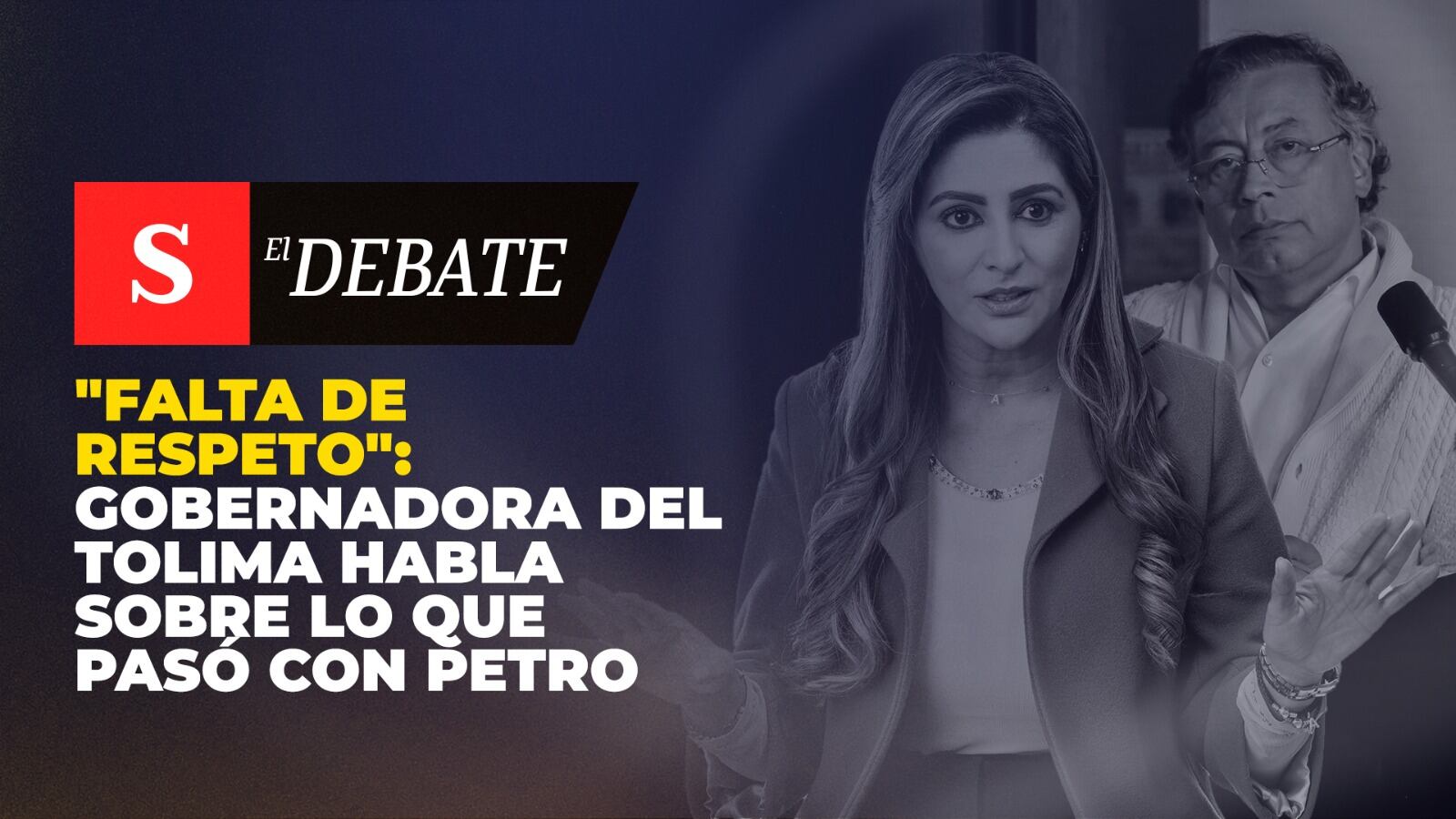 “Falta de respeto”: gobernadora del Tolima habla sobre lo que pasó con Petro