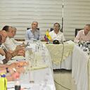 Gustavo Petro durante consejo de seguridad en Buenaventura.