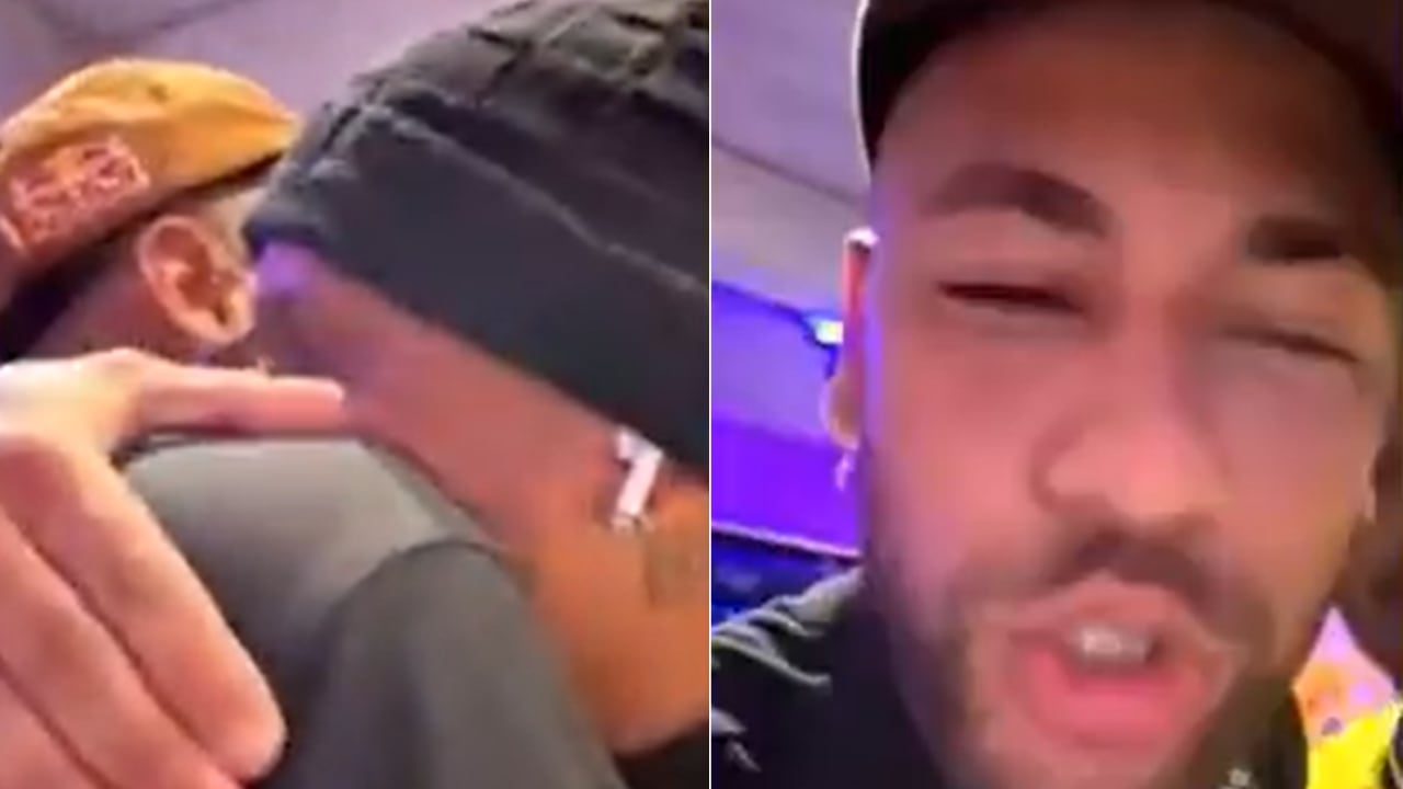 Neymar estaba eufórico tras la convocatoria de Brasil.